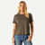 Pima Cotton Crew Neck T-Shirt - Oak Moss WO1 [8530]