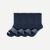 Solid Half Calf Sock 4-Pack - navy