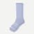 Merino Wool Blend Calf Socks - Dawn Blue L [3535]