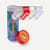 Toddler Holiday Gripper Calf Sock 4-Pack Gift Box - Red Green Mix L [8545]