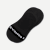 Mid-Cut No Show Socks - Black L [8620]