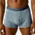 Cotton Modal Blend Trunk - Misty Sky / Smoke Micro Stripe MO1 [8472]