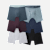 Men's Cotton Modal Blend Boxer Brief 6-Pack - Misty Sky Grey Multi L