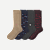 Men's Valentine's Day Dress Calf Socks - Heart Mix L [8438]