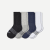 Youth Solids Calf Sock 4-Pack - mixed-solids - 4