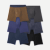 Men's Cotton Modal Blend Boxer Brief 6-Pack - Canteen Indigo Neutral Mix L