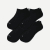 Women's Lightweight Ankle Sock 4-Pack Black L