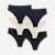 Women's Super Soft Thong 6-Pack - Navy Oat Black Mix L