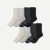 Merino Wool Blend Half Calf Sock 8-Pack - Mixed