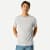Pima Cotton Pocket Crew Neck T-Shirt - Varsity Grey Heather MO1 [8527]