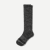 Merino Wool Blend Knee High Socks - Charcoal L [7807]