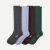 Men's Ribbed Dress Over the Calf Sock 4-Pack - Dawn Grey Mix
