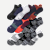 Men's Running Ankle Sock 12-Pack - Navy Dusk Mix
