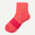 Solids Quarter Socks - Heirloom Red L [8614]