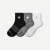 Men's All-Purpose Performance Quarter Socks - black white charcoal