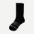 Men's Merino Wool Calf Socks - black - 9