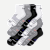 Men's Running Quarter Sock 12-Pack - Black Core Mix 