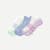 Running Ankle Sock 3-Pack - Lavender Green Mix L [9278]