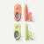 Youth Gripper Slipper 2-Pack - Guava & Soft Lime