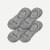 Men's Cushioned No Show Sock 4-Pack - marled-charcoal - 13