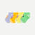 Junior Lightweight Ankle Sock 4-Pack - Glow Pop Mix L [9263]