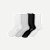 Women's Frilly Rib Half Calf Sock 4-Pack - Mixed