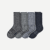Youth Marl Calf Sock 4-Pack - marls-mix - 20