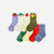 Junior Calf Sock 8-Pack - moss blue picnic mix L