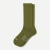 Modern Rib Calf Socks - field green L [7460]