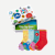 Junior Eric Carle Lightweight Calf Sock 4-Pack Gift Box - Critter Mix L [9893]