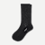 Women’s Pointelle Calf Sock - Black L [8086]