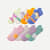 Youth Ankle Sock 8-Pack - Wildflower Jungle Mix L