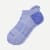 Solids Contrast Heel Ankle Socks - Dawn Blue / Perisky L [8613]
