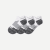 Men's Running Ankle Sock 3-Pack - white - 7