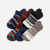 Men's Holiday Ankle Sock 6-Pack - Navy Cocoa Mix L [8668]