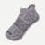 Marl Ankle Socks - Charcoal / White L [3360]
