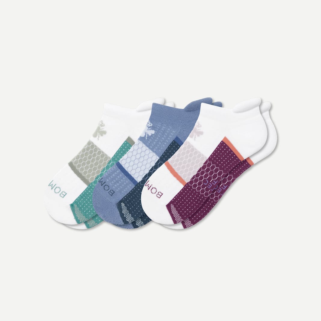 Bombas Women's Golf Ankle Sock 3-Pack