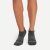 Merino Wool Bland Ankle Socks - Charcoal WO1 [7531]