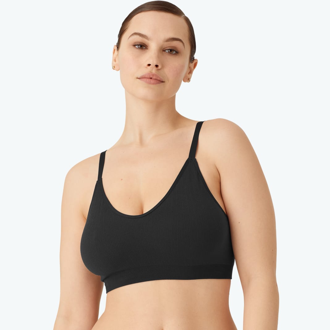 Women's Ribbed Seamless Bralette