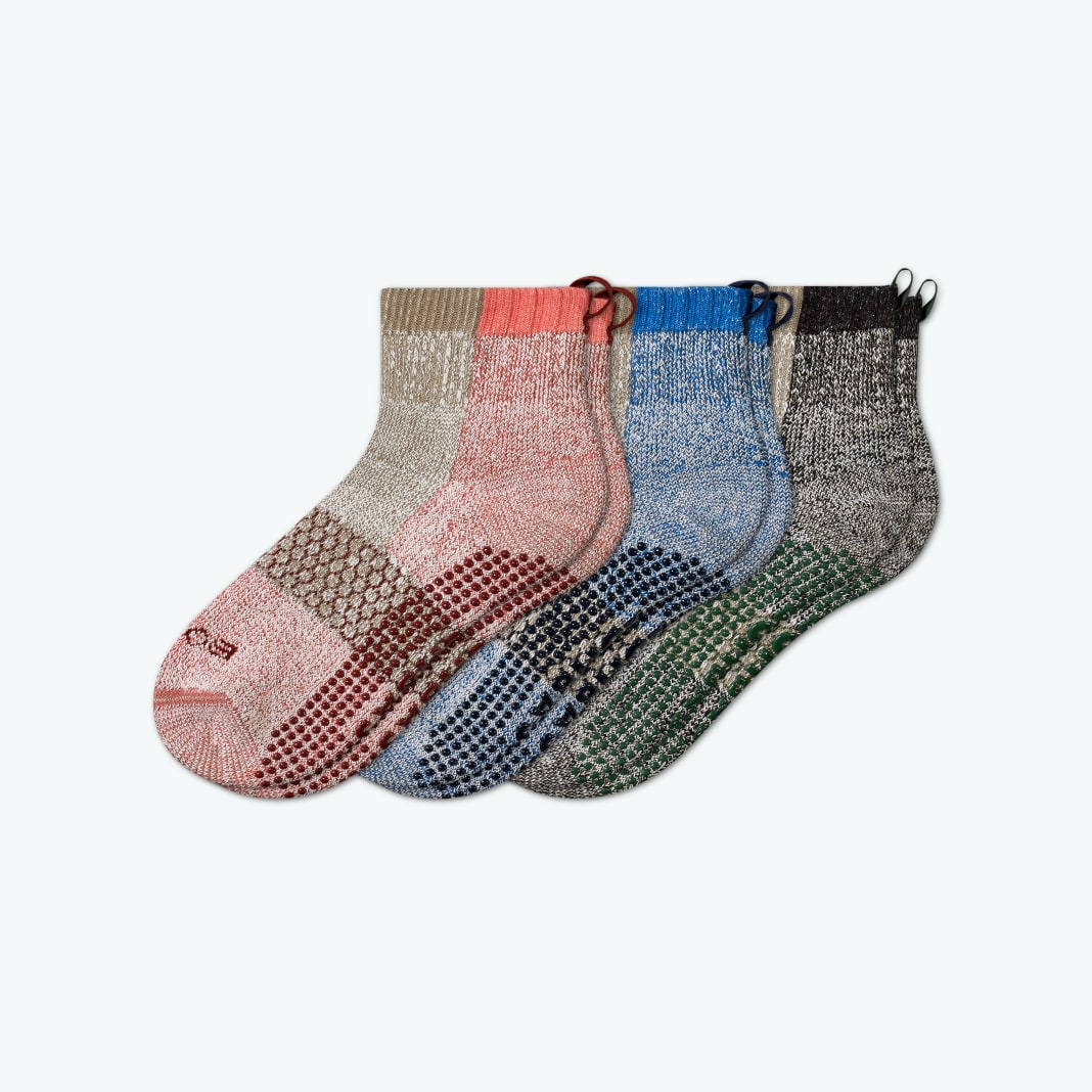 Bombas Women's Merino Wool Gripper House Sock 3-Pack