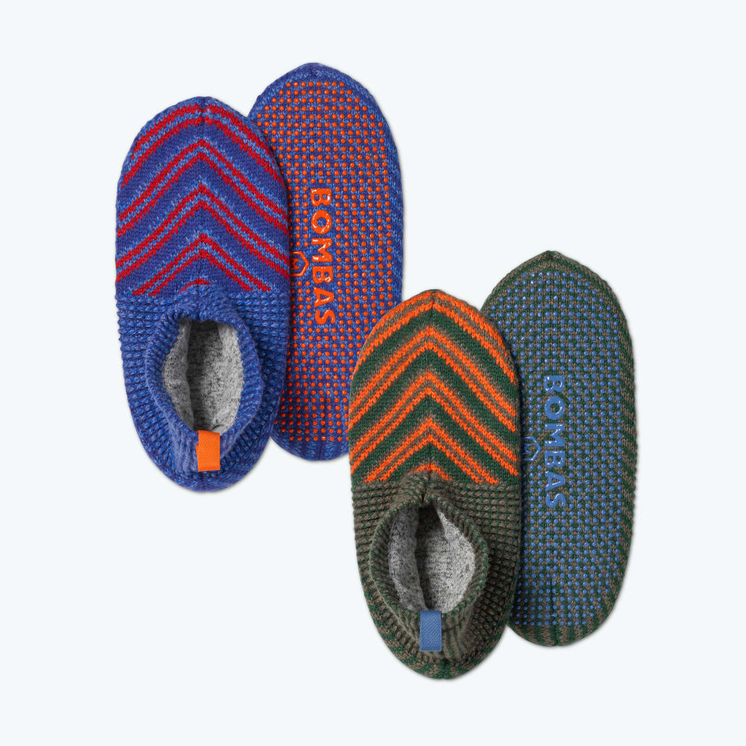 Men's Gripper Slipper 2-Pack