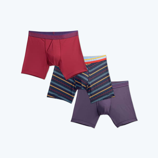 Men's Cotton Modal Boxer Brief 3-Pack