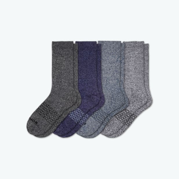 Men's Marl Calf Sock 4-Pack