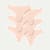 Women's No Show Thong 6-Pack - Pink Sandstone L