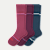 Women's Everyday Compression Sock 3-Pack - Ocean Plum Mix L [8675]