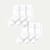Lightweight Athletic Half-Calf Sock 6-Pack - White