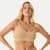Ribbed Seamless Scoop Bralette - Sandcastle WO1 [7729]