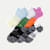 Women's Running Ankle Sock 6-Pack - candy pink mix