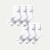 Running Half Calf 6-Pack - White