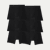 Men's Cotton Modal Blend Boxer Brief - Classic Fly 6-Pack - Black L